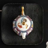  Ấm Trà Sứ Bát Giác Vẽ Tay Cao Cấp Đẹp BKCECN-10453 