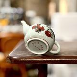 Ấm Trà Sứ Cũ Vẽ Tay Họa Tiết Cát Tường BKCECN-10454 