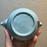  Ấm Trà Men Ngọc Chạm Hình Tượng Rồng Cổ BKCECN-10466 