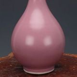  Bình Tỳ Bà Gốm Sứ Men Hồng Đào Cao Cấp BKCECN-10473 