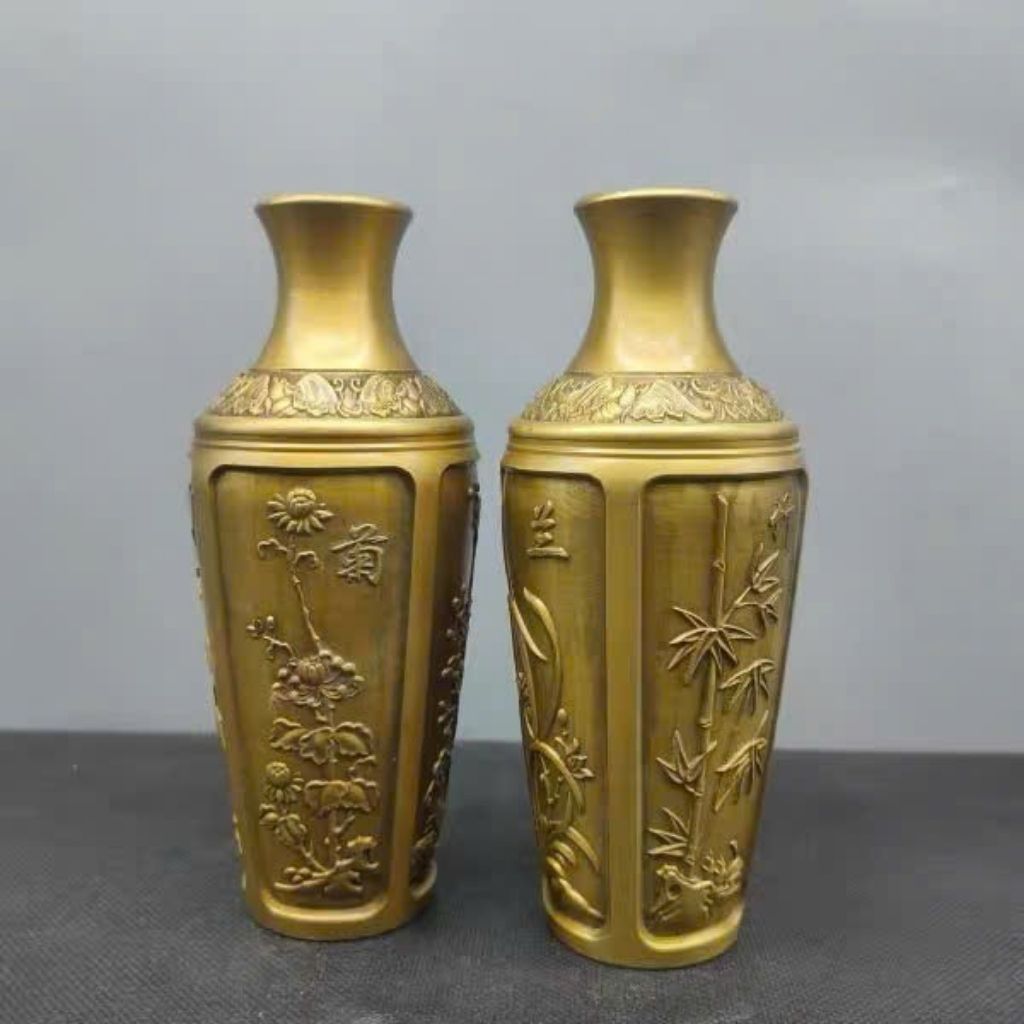 Mai Bình Tích Rồng Khắc Nổi Cổ Sưu Tầm BKCECN-10482 