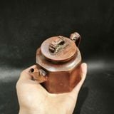  Ấm Trà Tử Sa Lục Giác Tích Rồng Cổ Sưu Tầm BKCECN-10487 
