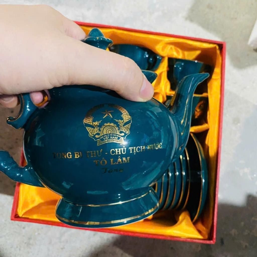  Bộ Cốc Chén Tổng Bí Thư Chủ Tịch Nước Tô Lâm in logo BKCECN-10501 