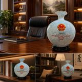  Bình gốm Tổng Bí Thư Chủ Tịch Nước Tô Lâm in quốc huy BKCECN-10512 