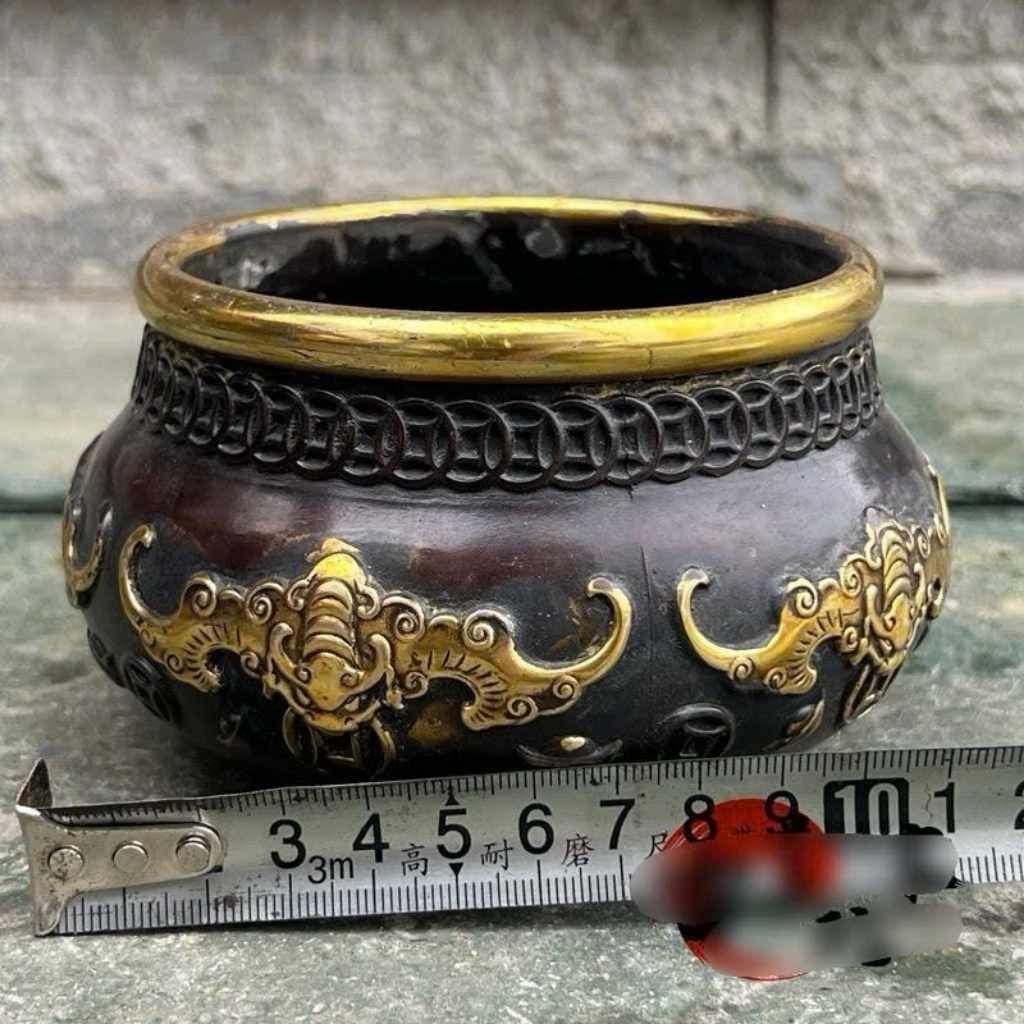  Lư Xông Trầm Đồng Giả Cổ Dáng Vương Miện BKCECN-10517 