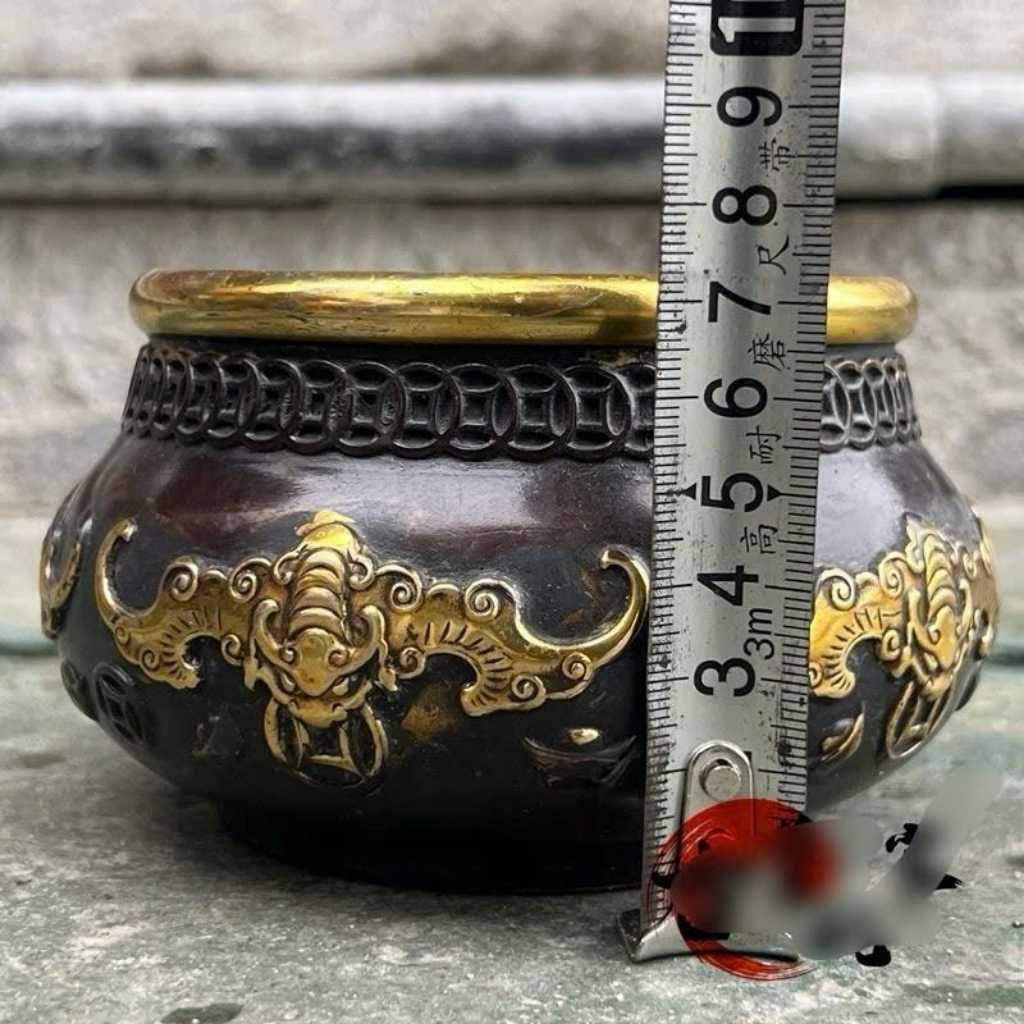  Lư Xông Trầm Đồng Giả Cổ Dáng Vương Miện BKCECN-10517 