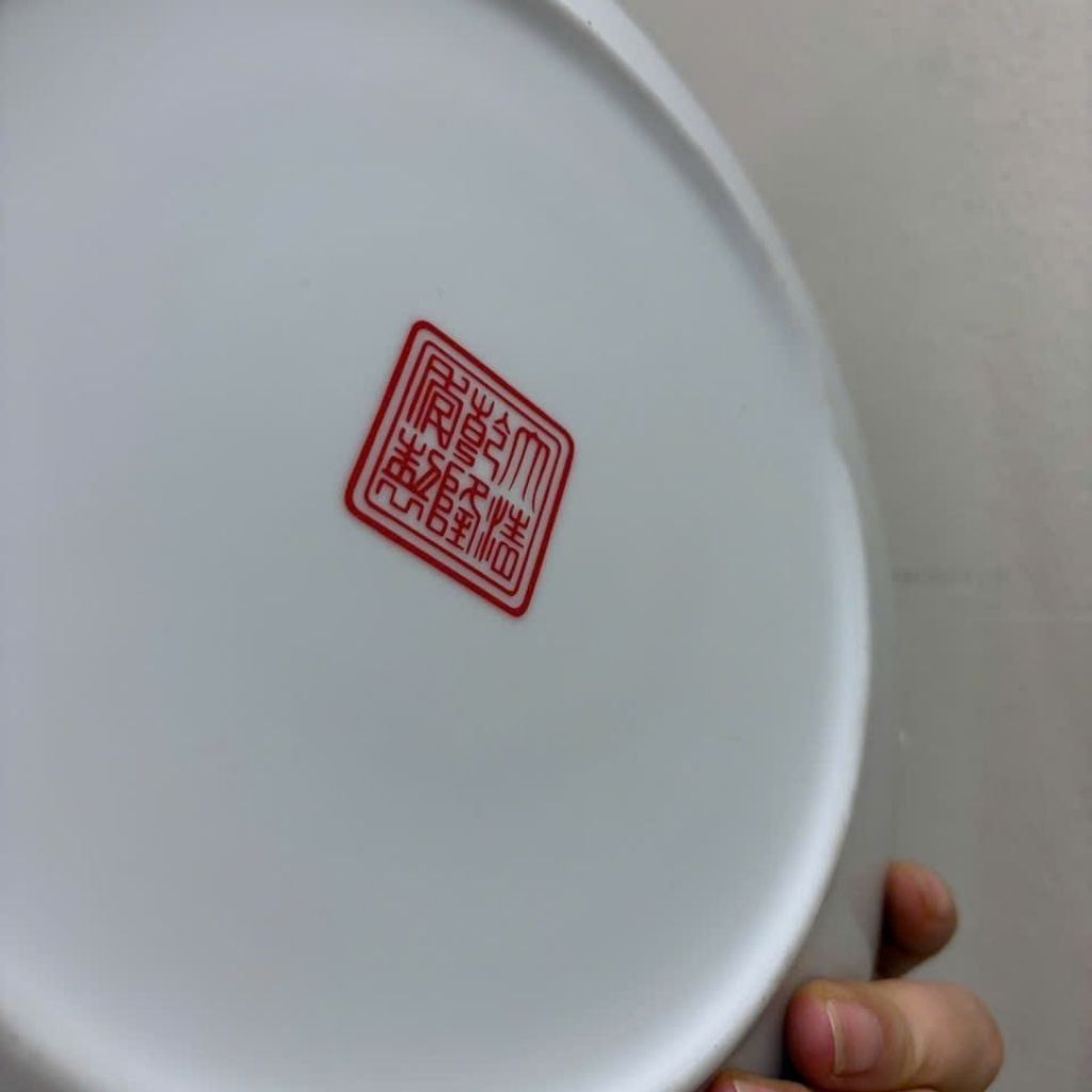  Đĩa Sứ Mandala Tây Tạng Phong Thủy BKCECN-10528 