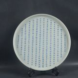  Đĩa Cảnh Sứ Trắng Viết Bát Nhã Tâm Kinh Chữ Hán BKCECN-10531 