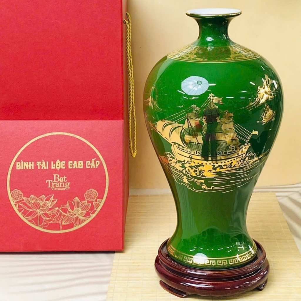  Bình Gốm Sứ Quà Tặng Lê Minh Hưng BKCECN-10540 