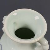  Bình Gốm Sứ Men Ngọc Vẽ Lam Họa Tiết Tôm Hai Tai Sưu Tầm BKCECN-10567 