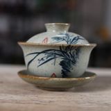  Chén Gốm Thô Dáng Cổ BKCECN-9275 