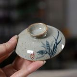  Chén Gốm Thô Dáng Cổ BKCECN-9275 