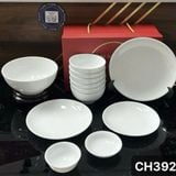  Đĩa Trắng Trơn Bát Tràng BKCECN-9283 