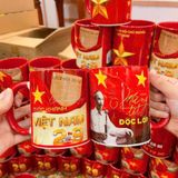 Cốc Sứ Quà Tặng 330ml Mẫu Đẹp Dùng Mùng 2/9 BKCECN-9290 