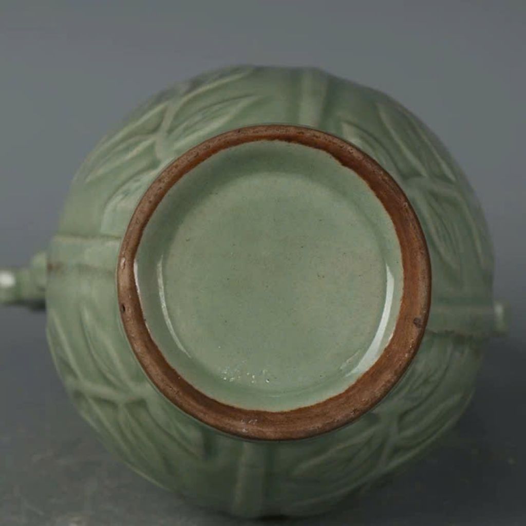  Bình gốm cổ sưu tầm men lục BKCECN-9301 
