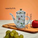  Ấm Trà Hoa Cổ Điển Dáng Vòi Dài BKCECN-9307 