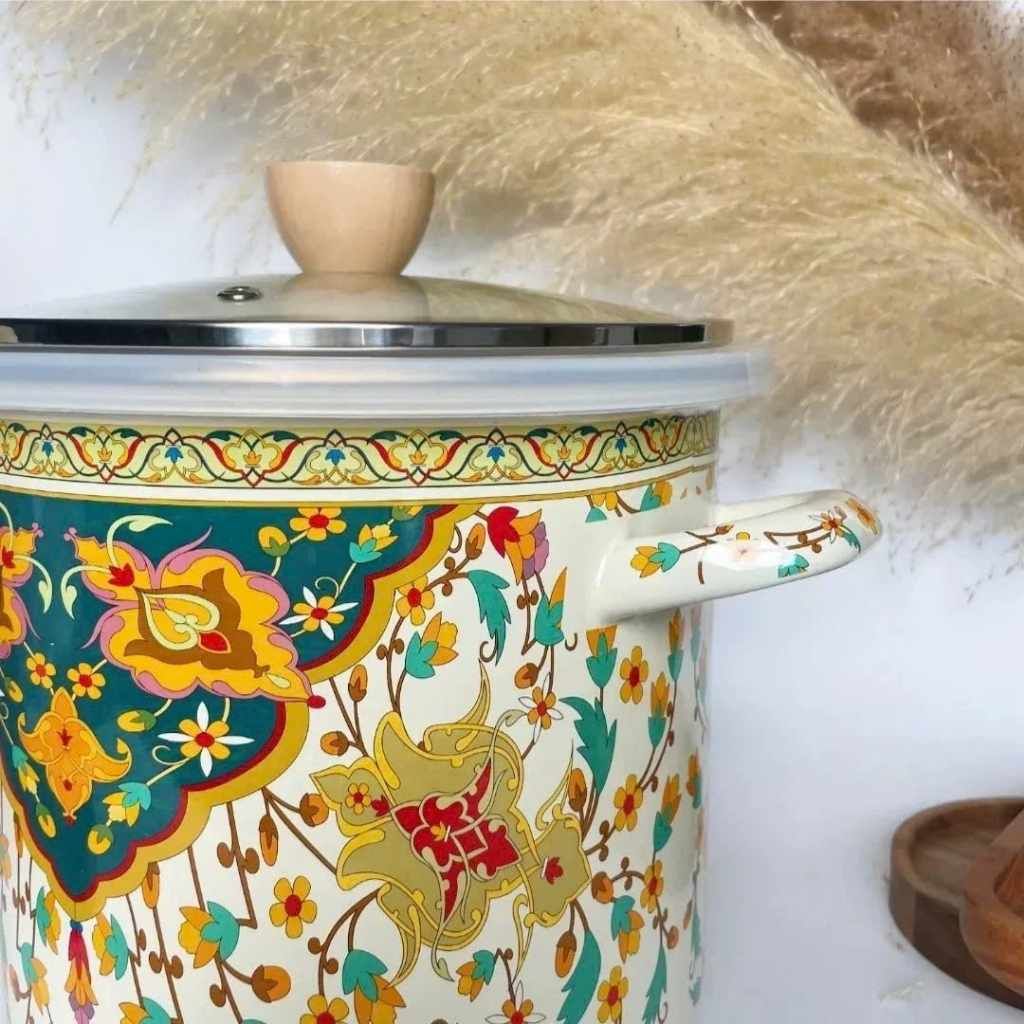  Nồi Hoa Nga Tráng Men Cao Cấp 3L BKCECN-9309 