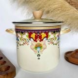 Nồi Hoa Nga Tráng Men Cao Cấp 3L BKCECN-9309 