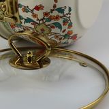  Nồi gốm men hoa văn viền vàng BKCECN-9316 