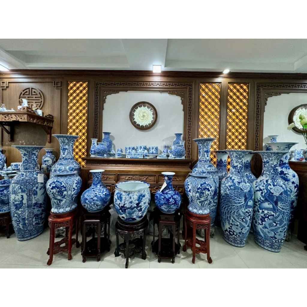  Bình Gốm Bát Tràng Thờ Cúng Cao Cấp BKCECN-9324 