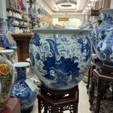  Thống thờ hoa sen gốm sứ bát tràng BKCEVN-9325 