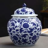  Bình Gốm Hoa Dây Màu Xanh Trang Trí BKCECN-9343 