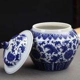  Bình Gốm Hoa Dây Màu Xanh Trang Trí BKCECN-9343 