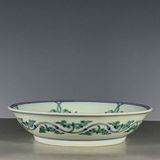  Đĩa Cảnh Gốm Sứ Họa Tiết Rồng Vẽ Màu BKCECN-9508 