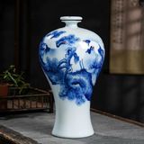  Bình Gốm Mai Bình Tích Lộc Men Trắng BKCECN-9527 