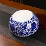  Bát Thả Hoa Minh Đường Tụ Thủy Gốm Sứ Men Trắng Hoa Lam BKCECN-9528 