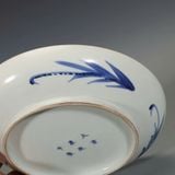  Đĩa Cảnh Gốm Sứ Men Lam BKCECN-9559 