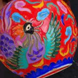  Bình Tráng Men Rồng Tỳ Bà Cao Cấp BKCECN-9571 