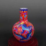  Bình Tráng Men Rồng Tỳ Bà Cao Cấp BKCECN-9571 