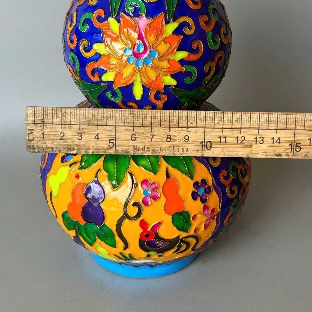  Bình Tráng Men Hồ Lô Phong Thủy BKCECN-9572 