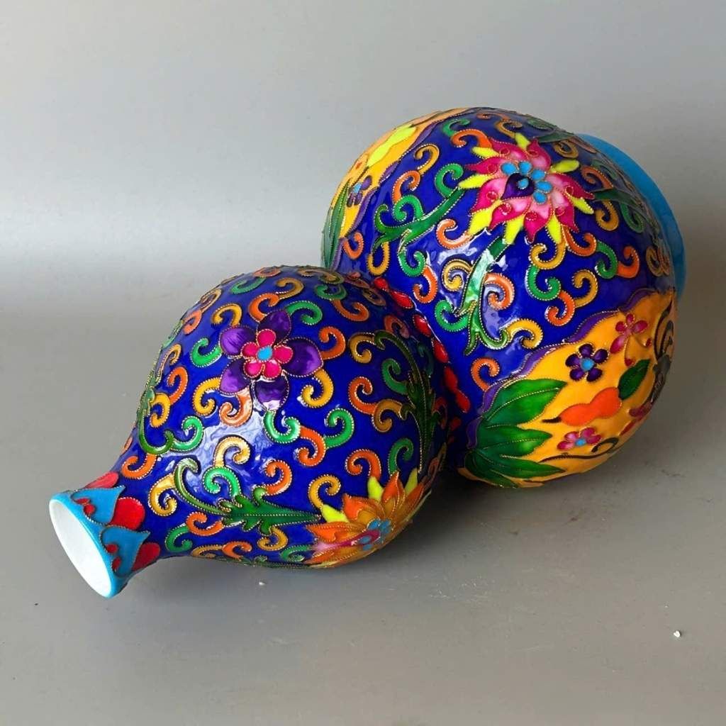  Bình Tráng Men Hồ Lô Phong Thủy BKCECN-9572 