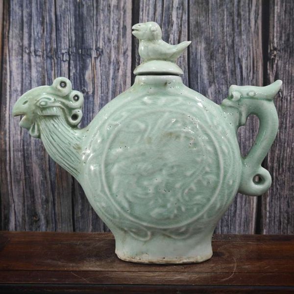  Ấm Gốm Cổ Men Ngọc BKCECN-9635 