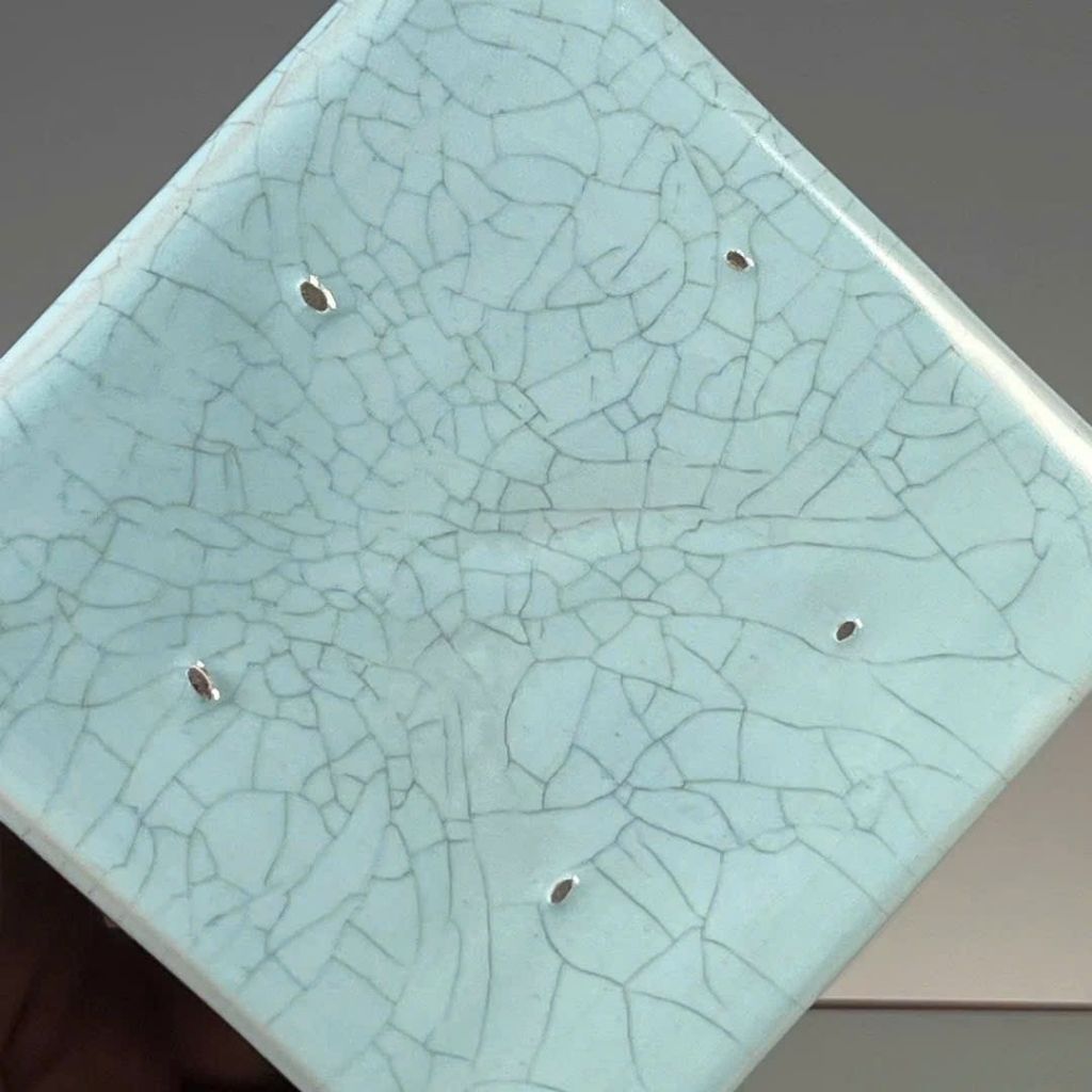  Ấn Gốm Sứ Men Rạn Xanh Ngọc Phong Thủy BKCECN-9681 