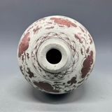  Bình Gốm Cổ Men Trắng Viết Chữ Ả Rập BKCECN-9688 