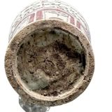  Bình Gốm Cổ Men Trắng Viết Chữ Ả Rập BKCECN-9688 