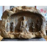  Phù Điêu Tượng Phật Cổ Vật Sưu Tầm BKCECN-9689 