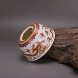  Bát Sứ Trắng Vẽ Rồng Phượng Cổ Điển BKCECN-9731 