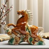  Tượng Ngựa Gốm Sứ Phong Thủy  BKCECN-9733 