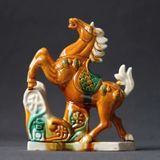  Tượng Ngựa Gốm Sứ Nhất Mã Phi Thiên BKCECN-9737 