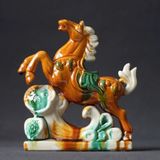  Tượng Ngựa Gốm Sứ Nhất Mã Phi Thiên BKCECN-9737 