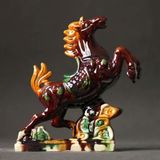  Tượng Ngựa Gốm Sứ Nhất Mã Phi Thiên BKCECN-9737 