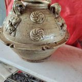  Bình Gốm Bầu Dẹt Cổ Điển Sưu Tầm BKCECN-9797 