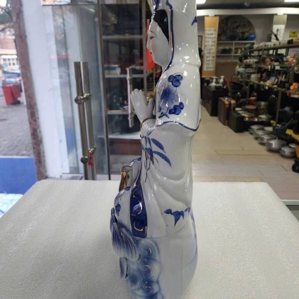  Tượng Quan Âm Gốm Sứ Cao Cấp BKCECN-9800 