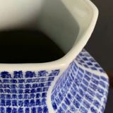  Bình Gốm Men Lam Khắc Kinh văn BKCECN-9836 