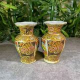  Cặp Bình Gốm Ngũ Sắc Decor Phú Quý BKCECN-9847 