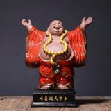  Tượng Di Lặc Ngênh Hỉ Gốm Decor BKCECN-9848 